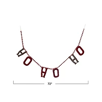 Hello Honey® 6ft. Handmade Wool Felt "Ho Ho Ho" Garland