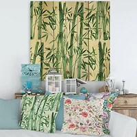 Designart - Bamboo Branches In The Forest I