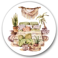 Designart - Indoor House Plants Urban Jungle IV