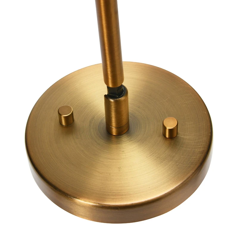 Hello Honey® Robert Stevenson Lighting Alston Brushed Bronze Glass & Metal Ceiling Light