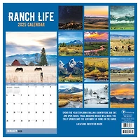 TF Publishing 2025 Ranch Life Wall Calendar
