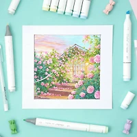 Ohuhu® Oahu 6 Color Pastel Alcohol Marker Set