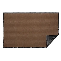 DII® Brown Ribbed Doormat