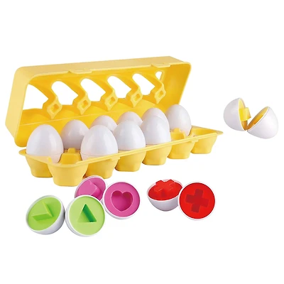 Nothing But Fun Toys Shape Sort Eggs Playset