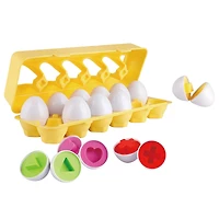 Nothing But Fun Toys Shape Sort Eggs Playset