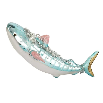 5.5" Shark Glass Ornament by Ashland®