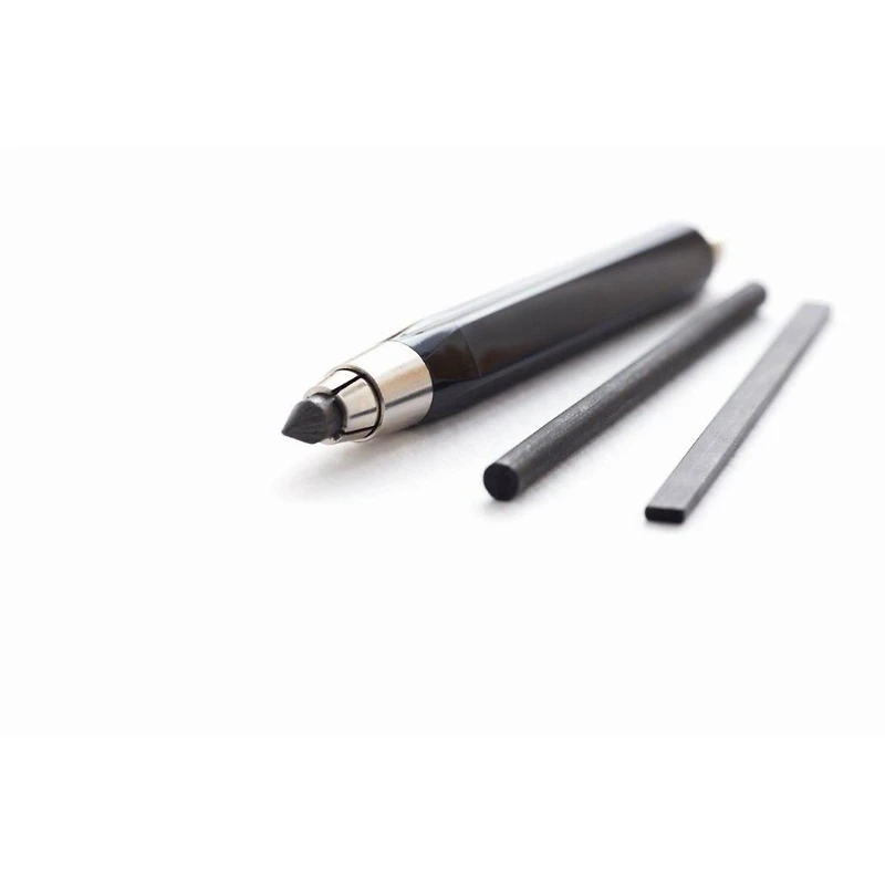 Manuscript CalliCreative Flat & Round Black Lettering Pencil Refill Leads