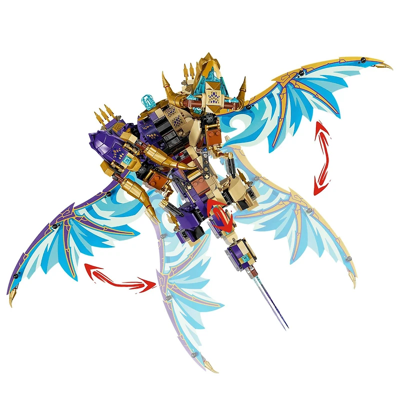 LEGO® NINJAGO® Arc Dragon of Focus Ninja Toy Set 71836