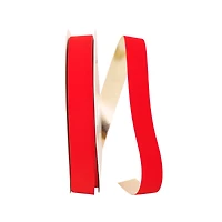 The Ribbon Roll Indoor Velvet Allure Value Metallic Back Ribbon