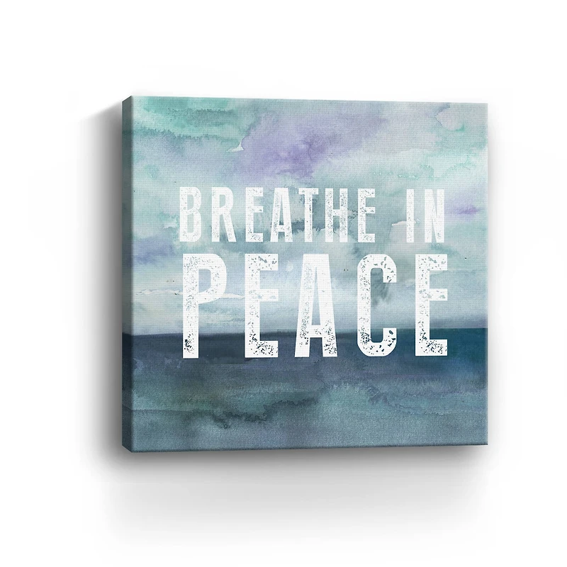 Breath Peace Canvas Giclee