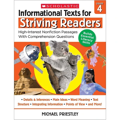 Scholastic Teaching Resources Informational Texts for Striving Readers: Grade