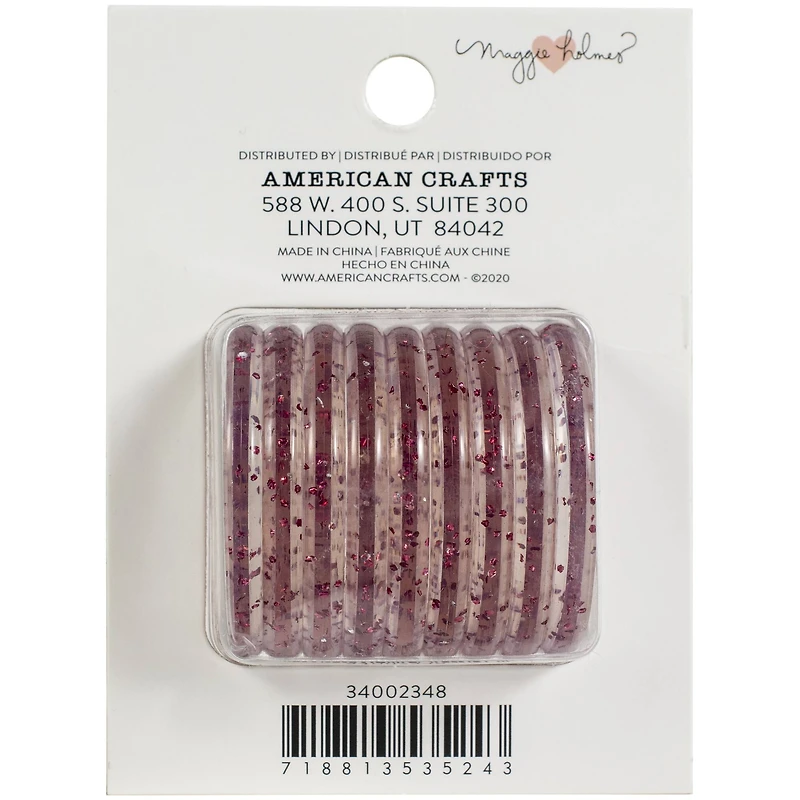 Maggie Holmes Day-To-Day Pink Glitter Planner Discs