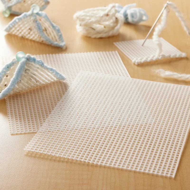 Clear 7 Mesh Plastic Canvas by Loops & Threads®