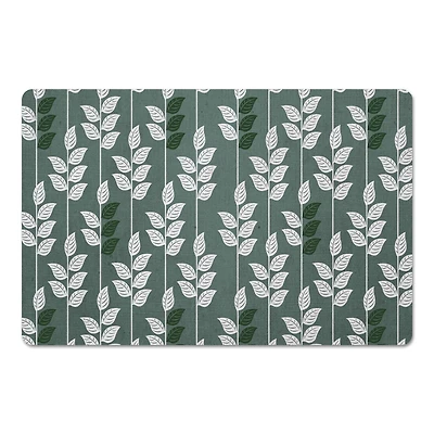 Geometric Nature Pattern Floor Mat