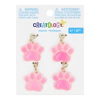 Pink Paw Charms by Creatology™