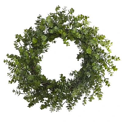 24'' Green Eucalyptus Wreath