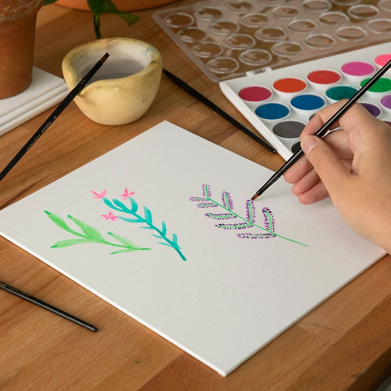 8 Packs: 5 ct. (40 total) 8" x 10" Canvas Panel Value Pack by Artist's Loft® Necessities™