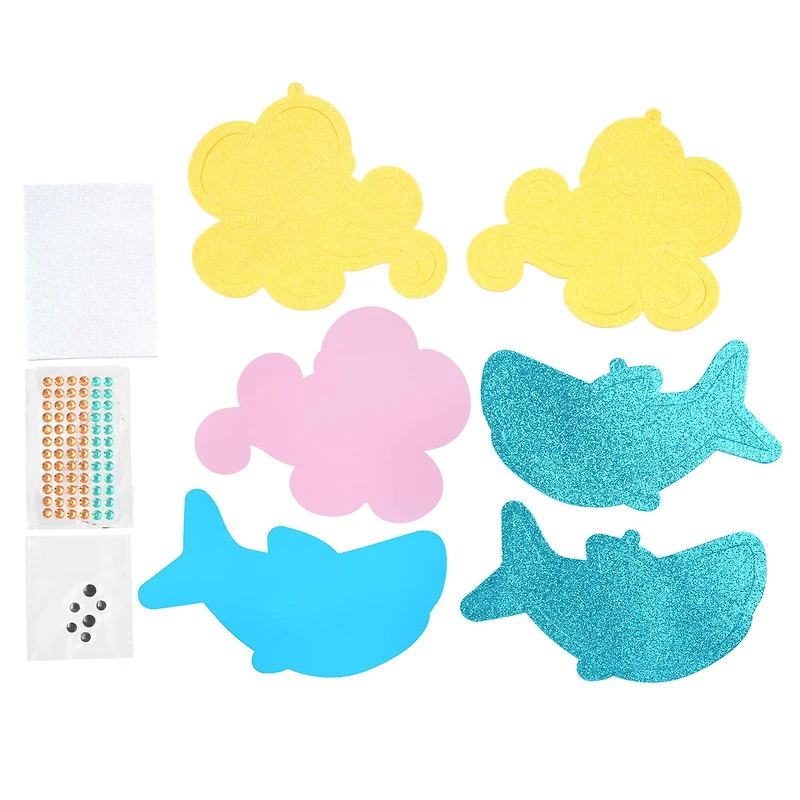 Shark & Octopus Suncatcher Kit by Creatology™