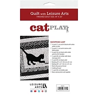 Leisure Arts® Cat At Play Quilt Pattern