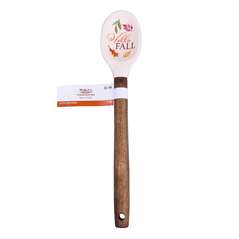 Mini Hello Fall Spoon by Makery™