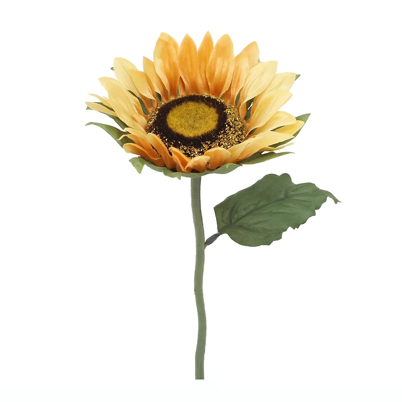 10" Yellow Sunflower Pick by Ashland®