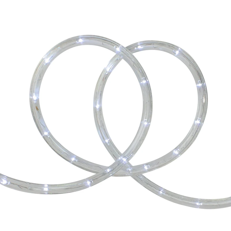 White LED Flexible Christmas Rope Light - 96'