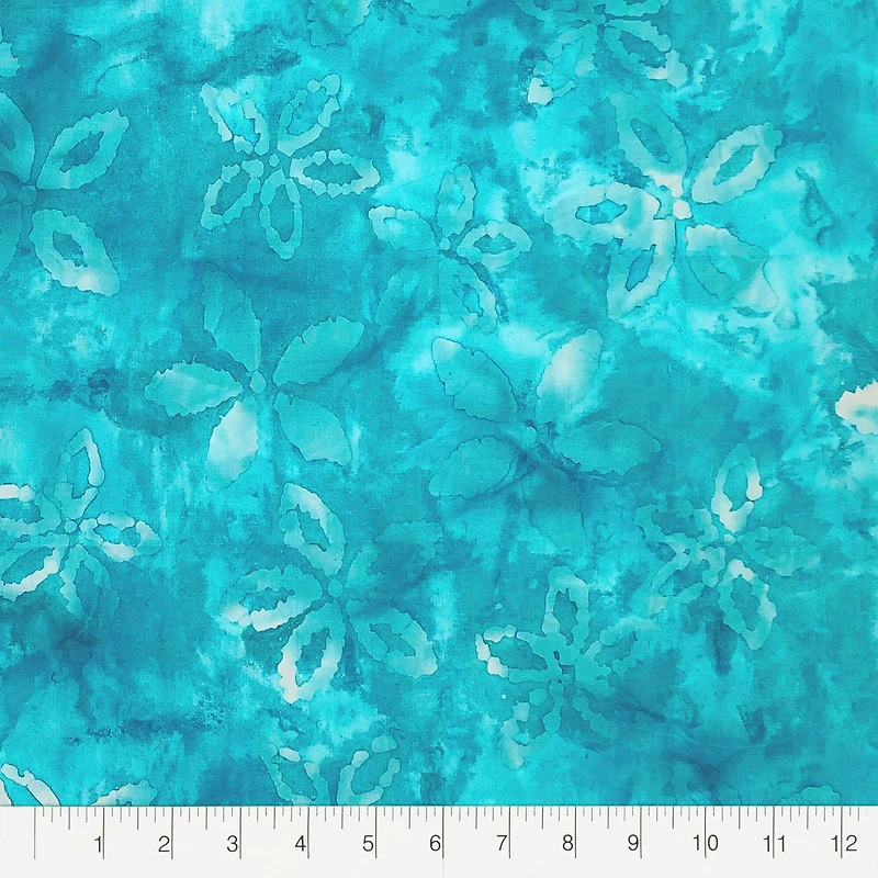 12 Pack: Batik Printed Fabric Bundle by Loops & Threads™