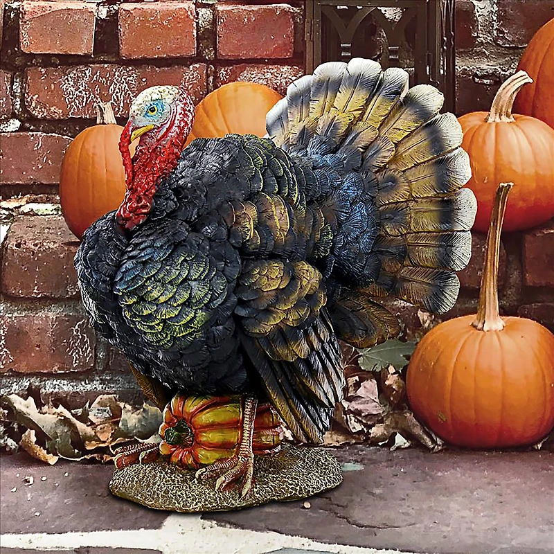 Design Toscano 12" North American Turkey Statue