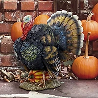 Design Toscano 12" North American Turkey Statue