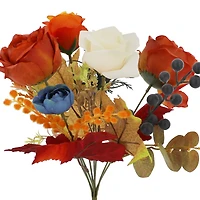 14" Orange Rose Mix Deluxe Bush by Ashland®