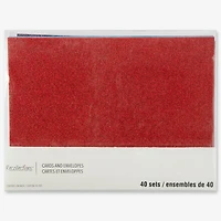 Glitter Rainbow Cards & Envelopes by Recollections™, 5" x 7"