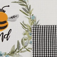 DII® Bee Kind Reversible Embellished Placemats, 6ct. 