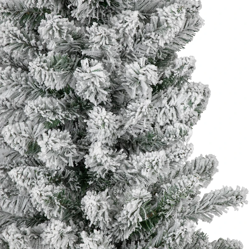 6ft. Unlit Flocked North River Pine Artificial Christmas Tree