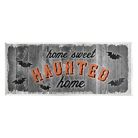 Stupell Industries Sweet Haunted Home Bats Sign Wall Plaque Art
