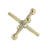 Aluminum Geometric Jacks Sculpture Set