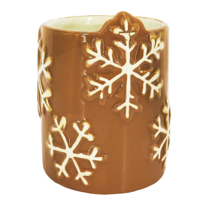 10oz. Gingerbread Snowflake Mug by Ashland®
