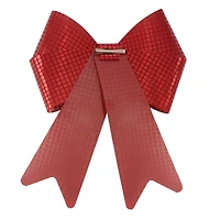 18" Red Disco Tree Bow by Celebrate It®