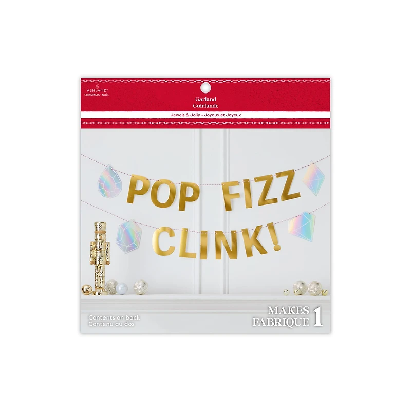 Pop Fizz Clink Paper Garland by Ashland®