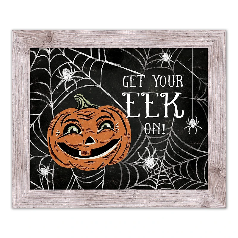 Get Your Eek On 16" x 20" Western White Framed Print