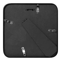 Expressions™ 5" x 5" Black Rounded Frame with Circle Mat by Studio Décor®