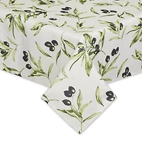 Olives Print Outdoor Tablecloth,, 60" x 84"
