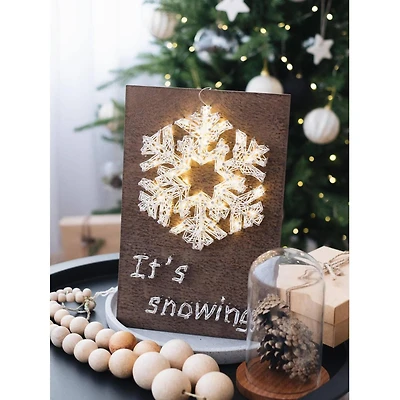 Abris Art Snowflake String Art Creative Kit