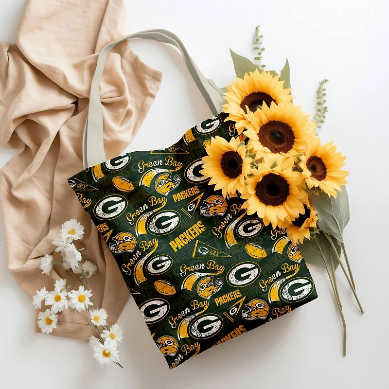 NFL Green Bay Packers Retro Cotton Fabric