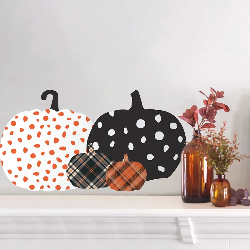RoomMates Decorative Pumpkins Peel & Stick Wall Decals