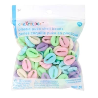 Pastel Assorted Faux Shell Beads by Creatology™
