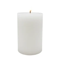 4" x 6" White Pillar Candle by Ashland®