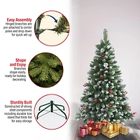 4.5ft. Unlit Cullen Pine Artificial Christmas Tree