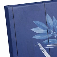 Botanical Star David 16x16 Canvas Wall Art