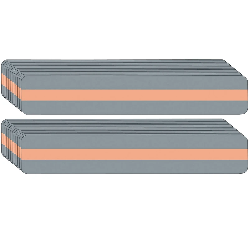 Ashley Productions Peach Sentence Strip Reading Guide, 24ct.