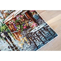 Luca-s Paris In Flowers Counted Cross Stitch Kit